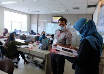 Satgas Percepatan Penanganan Covid-19 Kota Surabaya terus melakukan asesmen risiko penularan Covid-19.