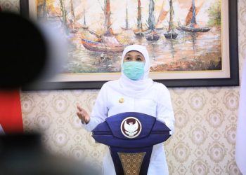 Gubernur Jatim Khofifah Indar Parawansa.
