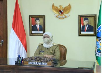 Gubernur Jawa Timur Khofifah Indar Parawansa.
