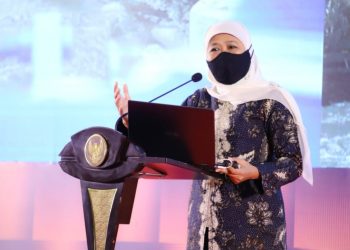 Gubernur Jawa Timur Khofifah Indar Parawansa.