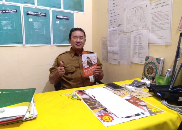 Ketua Forum BKK SMK Kabupaten Sidoarjo,Heru Sasmita.
