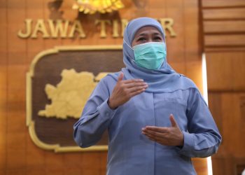 Gubernur Jawa Timur Khofifah Indar Parawansa.