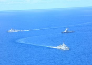 Latihan pertempuran laut yang melibatkan dua kapal perang TNI Angkatan Laut dan  kapal perang milik The Republic of Singapore Navy (RSN) pada Kamis (16/9). Latihan perang bersama yang bertajuk Latma Eagle Indopura 2021 dilaksanakan di Laut Natuna.