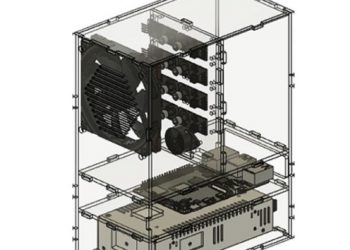 Peudecskin dalam tampilan tiga dimensi yang merupakan karya tim mahasiswa ITS.