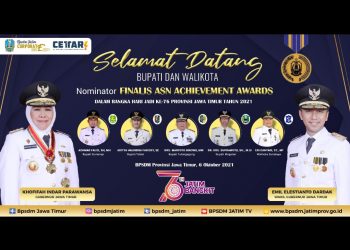 Pemprov Jatim menggelar ASN Achievement Awards 2021 yang dibagi menjadi dua kategori. Pertama, bagi kepala daerah akan diberikan penghargaan Lencana Jer Basuki Mawa Beya Emas. Kedua, bagi lembaga perangkat daerah BKD/BKPSDM kabupaten/kota akan mendapatkan piagam penghargaan dari gubernur Jawa Timur.
