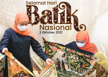 Dalam peringatan Hari Batik Nasional, Gubernur Jawa Timur Khofifah Indar Parawansa mengajak masyarakat membeli batik, bukan printing batik.