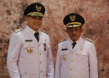 Wali Kota Surabaya Eri Cahyadi dan Wakil Wali Kota Surabaya Armuji.