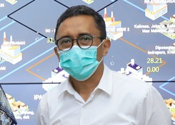 Direktur Utama PDAM Surya Sembada, Arief Wisnu Cahyono.
