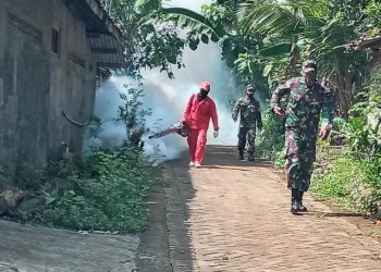 Salah satu upaya pencegahan demam berdarah adalah dengan melakukan foging.