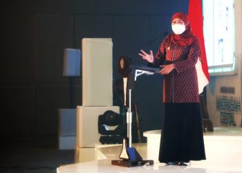 Gubernur Jawa Timur Khofifah Indar Parawansa.