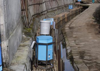 Keramba budidaya ikan air tawar sepanjang 500 meter di Dusun Kajar, Batu.