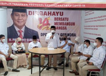 Sekretaris DPC Partai Gerindra Surabaya AH Thony.