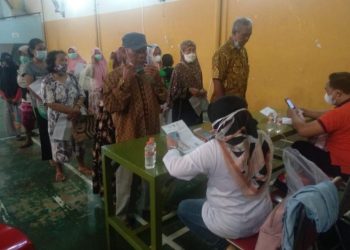 Pencairan BPNT Bantuan Pangan Non Tunai tahap satu di Kota Surabaya. Pencairan ini ditarget selesai pada Selasa (1/3) besok.