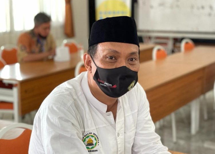 Sekretaris Dewan Masjid Surabaya (DMI) Surabaya Agus Prastyo.