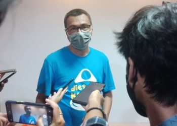 Koordinator Komunitas Nol Sampah Wawan Some.