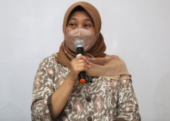 Kepala Dinas Sosial (Dinsos) Kota Surabaya, Anna Fajriatin.