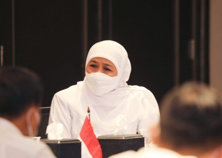 Gubernur Jawa Timur Khofifah Indar Parawansa.