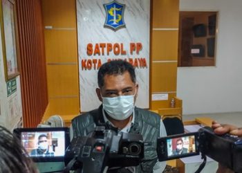 Kepala Satpol PP Surabaya Eddy Christijanto.