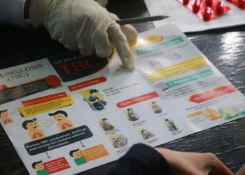 Selain membentuk satgas, Dinas Kesehatan Surabaya juga menggencarkan sosialisasi tentang penanggulangan tuberkulosis.