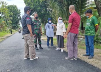 Jalan Desa Bakalan, Kecamatan Kapas, Bojonegoro yang kini sudah mulus dengan adanya Bantuan Keuangan Desa.