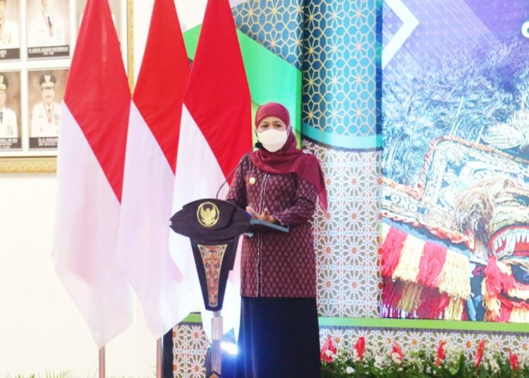 Gubernur Jatim Khofifah Indar Parawansa.