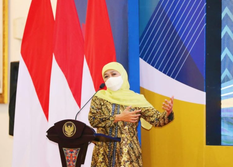 Gubernur Jatim Khofifah Indar Parawansa.