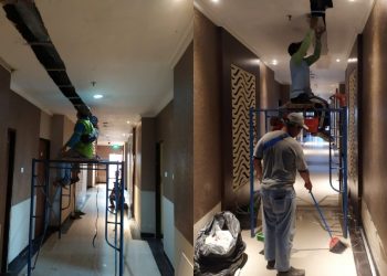 Pemkot melalui Dinas Perumahan Rakyat dan Kawasan Permukiman serta Pertanahan (DPRKPP) melakukan perbaikan-perbaikan di gedung di Asrama Haji sebelum dikembalikan ke Kementerian Agama.