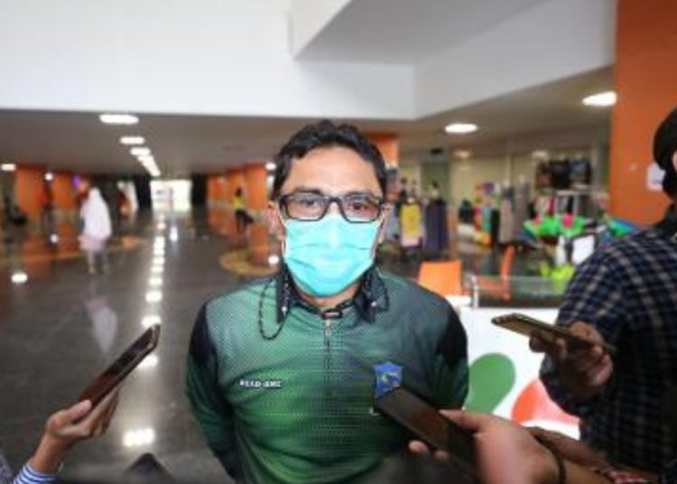 Pelaksana Tugas (Plt) Badan Penanggulangan Bencana Daerah (BPBD) Kota Surabaya, Ridwan Mubarun.