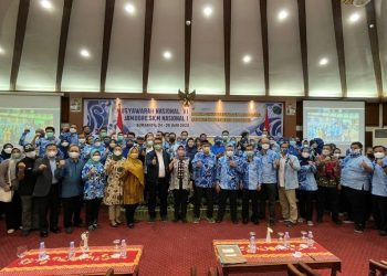 Musyawarah VI Persakmi dan Jambore Sarjana Kesehatan Masyarakat (SKM) Nasional di Grand Inna Tunjungan Hotel.