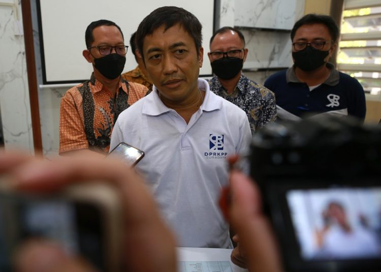 Kepala Dinas Perumahan Rakyat dan Kawasan Permukiman serta Pertanahan (DPRKPP) Kota Surabaya, Irvan Wahyudrajad.