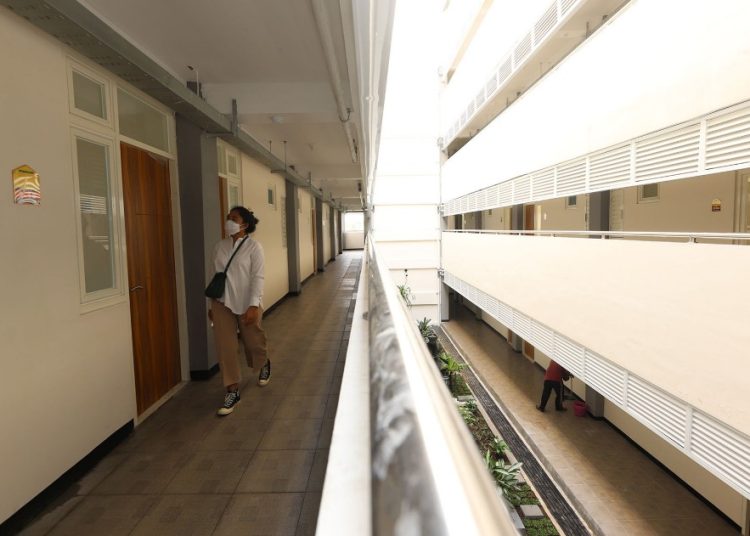 Salah satu rusunawa yang dikelola Pemkot Surabaya. Rencananya, bakal dibangun 9 rusunami yang akan diperuntukkan bagi warga tang sudah.lepas dari status MBR.