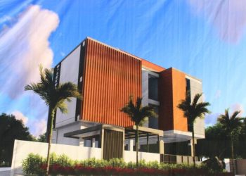 Desin flat bagi dosen muda yang berlokasi di kompleks perumahan dosen ITS.