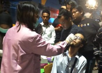 Pelaksanaan swab dan vaksin hunter serentak di 31 wilayah kecamatan Surabaya.