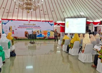 Kegiatan Diseminasi Gizi di Pendopo Malowopati Pemkab Bojonegoro.