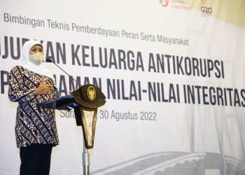 Gubernur Jawa Timur Khofifah Indar Parawansa.