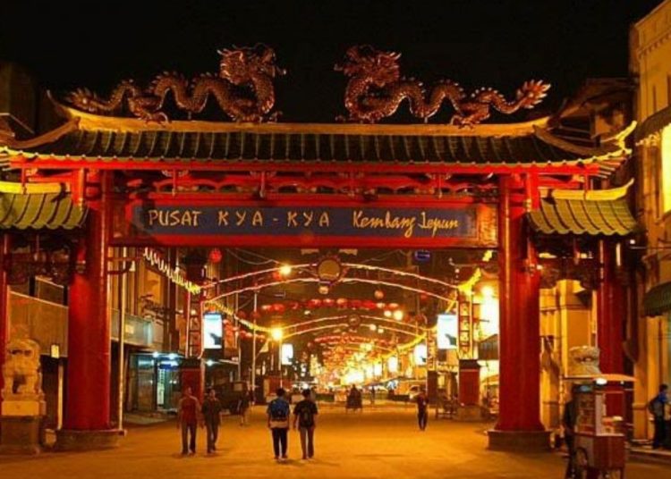 Kawasan Jalan Kembang Jepun Surabaya.