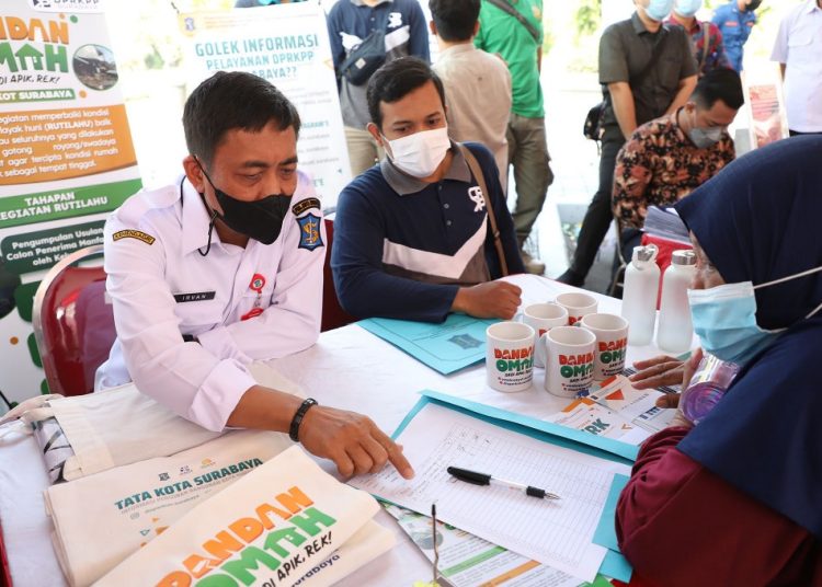 Jegiatan Bakti Sosial dengan Pelayanan Integrasi tahun 2022 yang dilakukan serentak di 31 kecamatan di Surabaya.