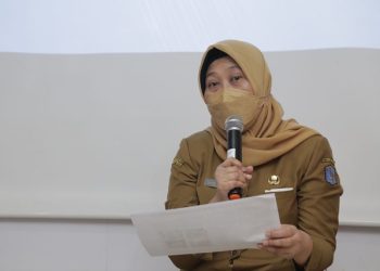 Kepala Dinas Kesehatan (Dinkes) Kota Surabaya, Nanik Sukristina.