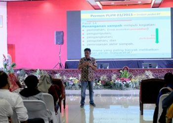 Workshop “Laju Timbulan Sampah dan Upaya Pengurangan Sampah” di Gedung Graha  Widya Universitas 17 Agustus 1945.