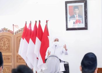 Gubernur Jawa Timur Khofifah Indar Parawansa.