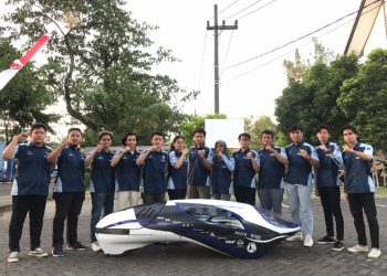 Tim Antasena ITS yang erlaga pada kompetisi Shell Eco-Marathon Virtual Programme 2022.