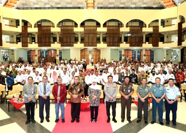 Sosialisasi dan Bimtek Desa Anti Korupsi yang diinisiasi oleh KPK RI di Gedung Islamic Center Surabaya.