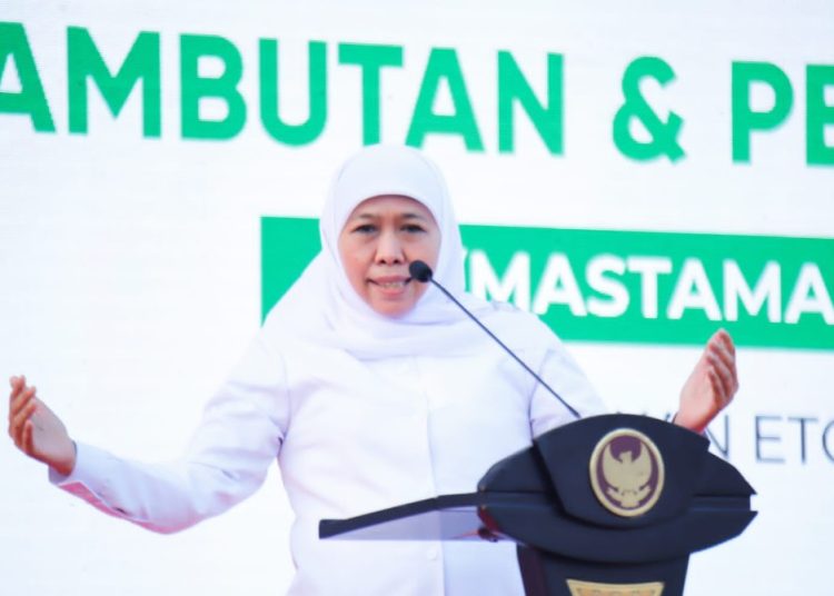 Gubernur Jatim Khofifah Indar Parawansa.