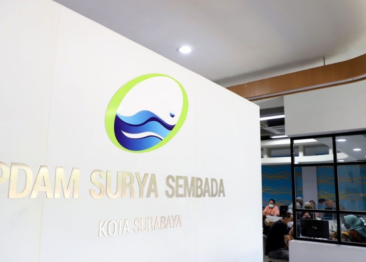 Kantor PDAM Surya Sembada Kota Surabaya.