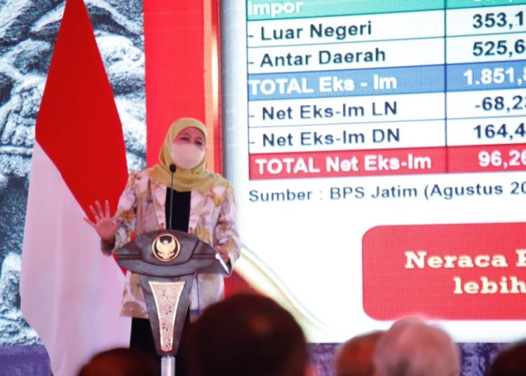 Gubernur Jatim Khofah Indar Parawansa