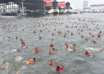 Kegiatan water trappen di Koarmada II diikuti 1.582 peserta yang terdiri dari Koarmada II, Kodiklatal, AAL, Puspenerbal, Lantamal V, STTAL, Pasmar 2, Satlinlamil, serta instansi lain yaitu TNI AD, POLRI, Basarnas, Forkopimda, PPMI, dan siswa SMA Taruna Nala Malang.