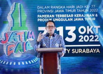 Sekretaris Daerah Provinsi Jawa Timur Adhy Karyono.