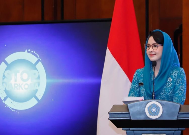 Ketua TP PKK Provinsi Jatim Arumi Bachsin