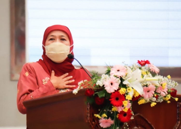 Gubernur Jatim Khofifah Indar Parawansa.