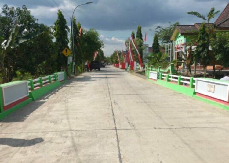 Salah satu jembatan yang sudah dibangun oleh Pemkab Bojonegoro.